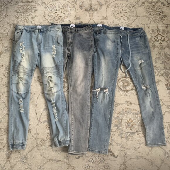 Kuwalla Tee Other - Kuwalla Tee Men’s Jeans Lot of 4 – Size 32 – Multiple Styles & Washes